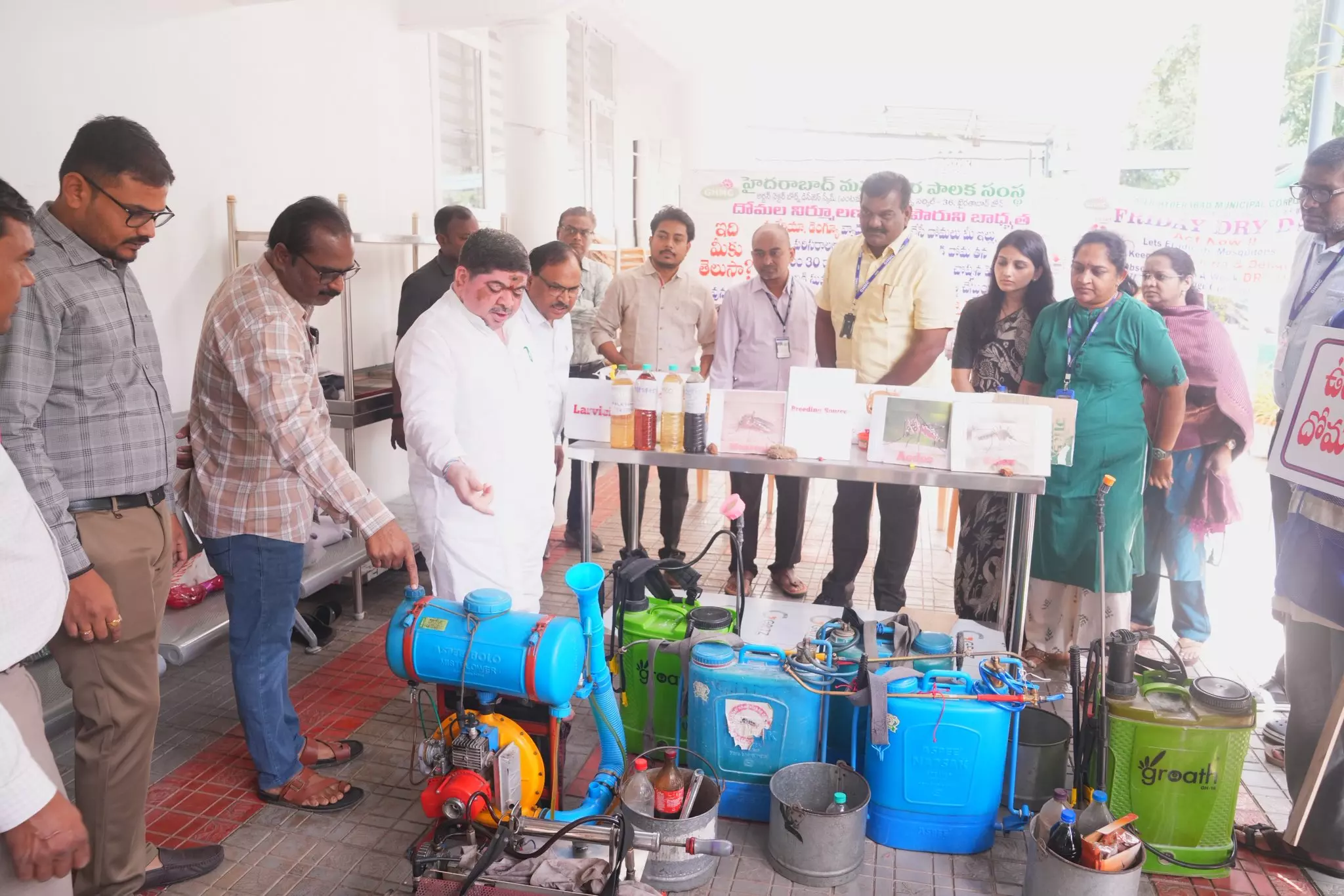 GHMC Launches IEC Drive to Combat Rainy Season Vector-Borne Diseases GHMC Launches IEC Drive to Combat Rainy Season Vector-Borne Diseases