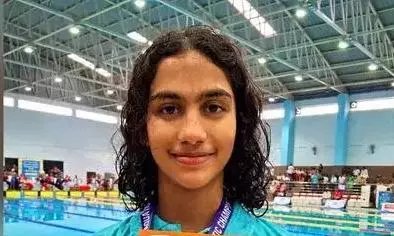 Shivani Swims To Gold At Nationals Shivani Swims To Gold At Nationals