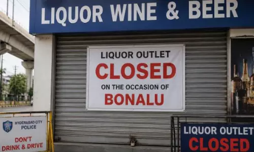 Liquor Outlets to Shut Across Hyderabad, Cyberabad, Future City for Bonalu Liquor Outlets to Shut Across Hyderabad, Cyberabad, Future City for Bonalu