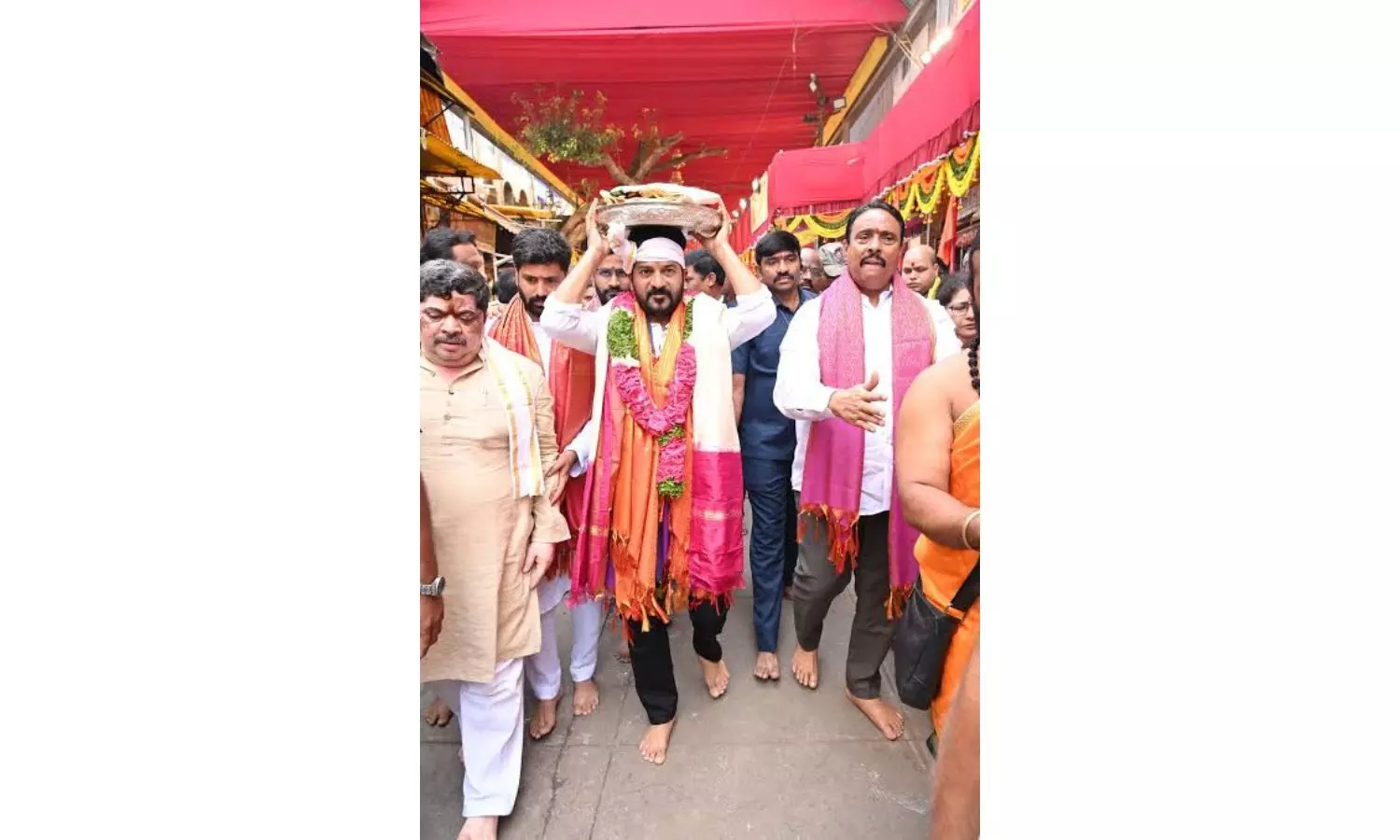 Bonalu Celebrated With Fervour In Hyderabad; Telangana CM, Kishan Reddy Greet People Bonalu Celebrated With Fervour In Hyderabad; Telangana CM, Kishan Reddy Greet People