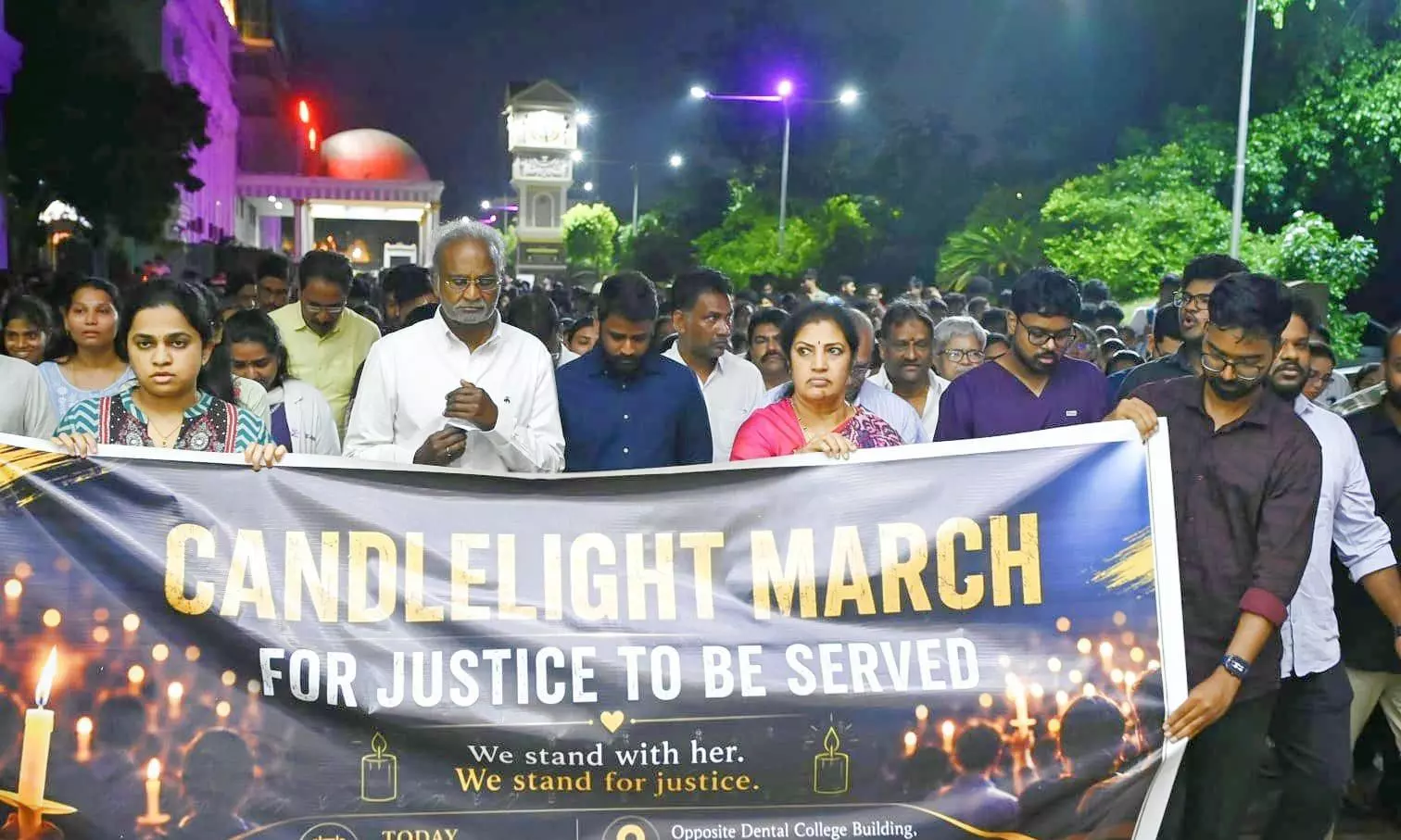 Pawan, Purandeswari, Durgesh Mourn Medico Priyanka’s Death Pawan, Purandeswari, Durgesh Mourn Medico Priyanka’s Death