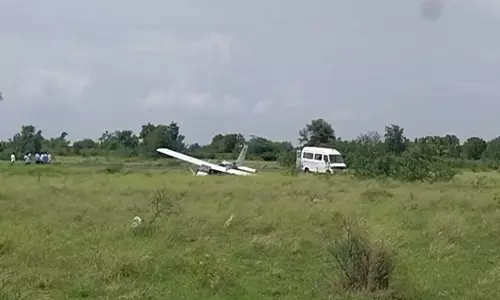 Baramati Sees 3rd Aircraft Mishap This Year Baramati Sees 3rd Aircraft Mishap This Year