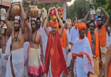 Special Prayers Held at Srisailam for Good Rains