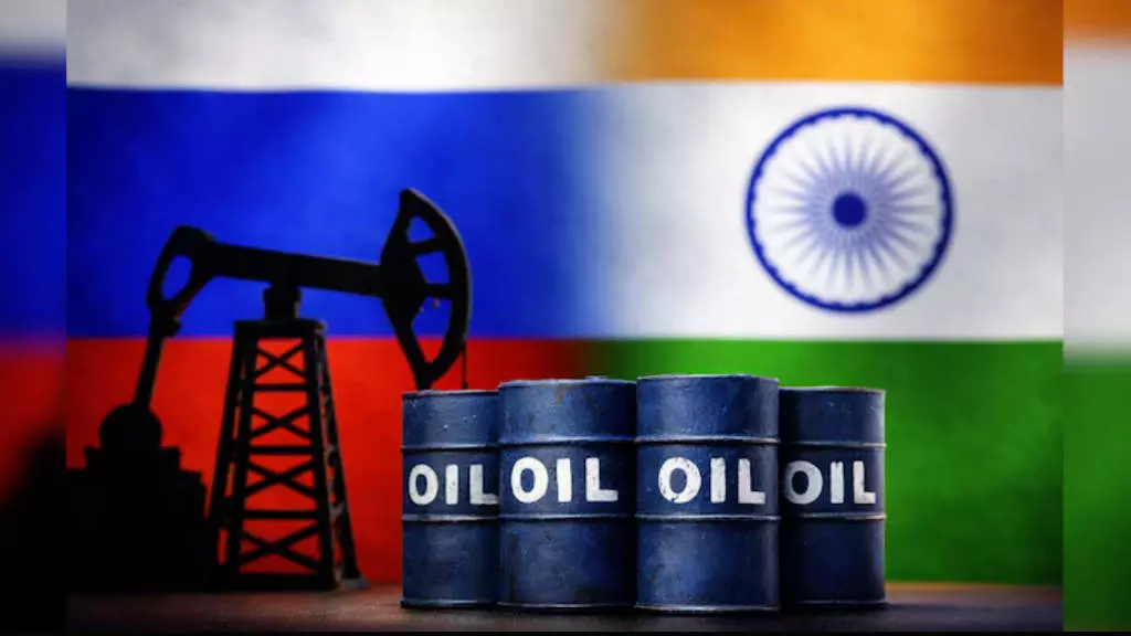 India's Russian Crude Import Hit Record for Second Straight Month In July