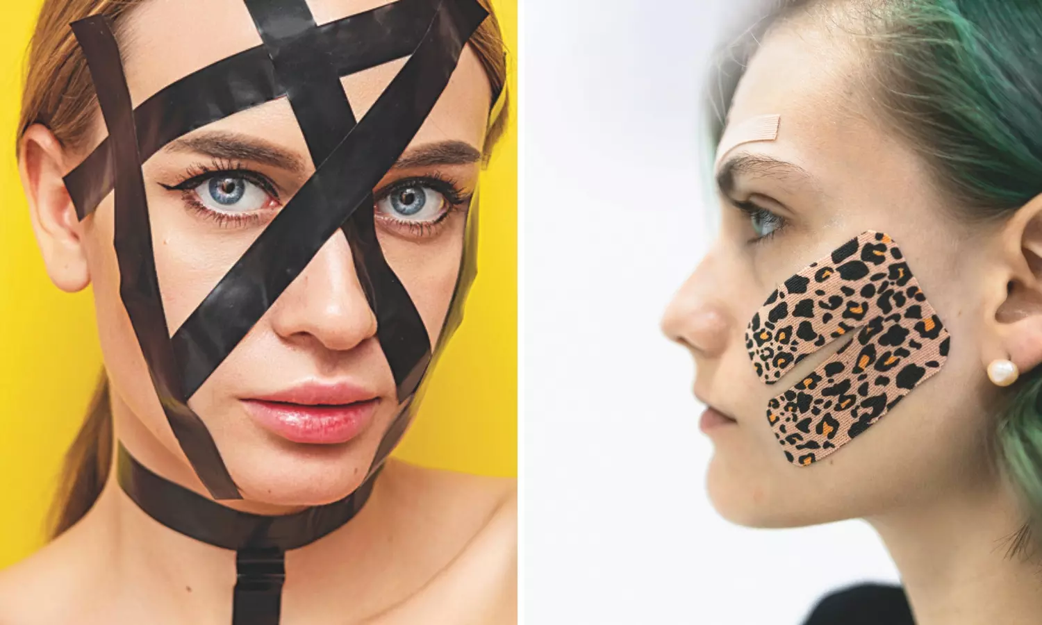 Beauty Fad Comes Wrapped in a Tape Beauty Fad Comes Wrapped in a Tape