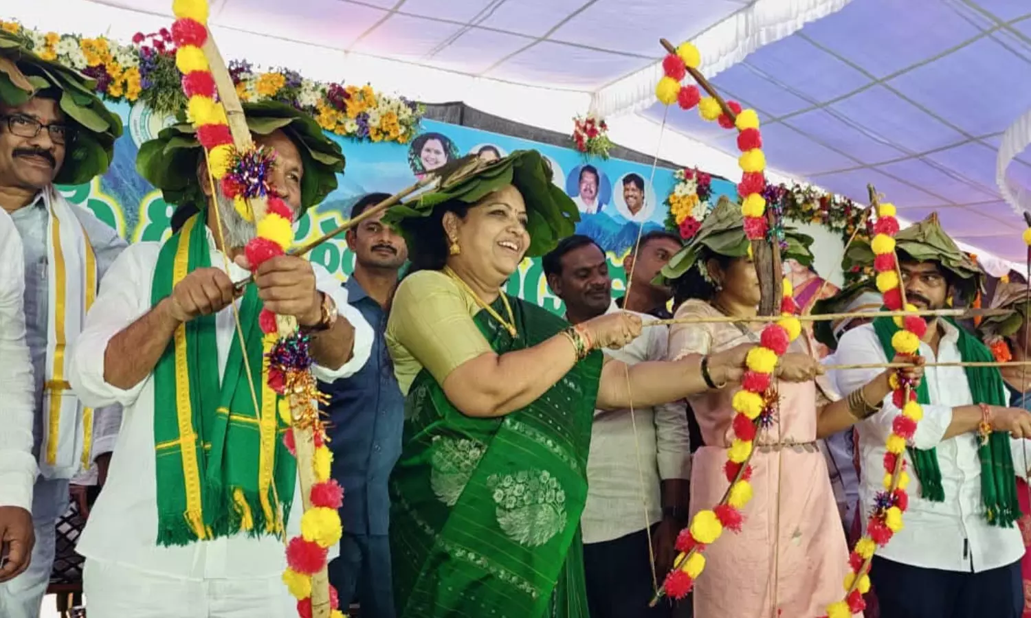 Minister Impressed by Tribal Exhibition at Araku Minister Impressed by Tribal Exhibition at Araku