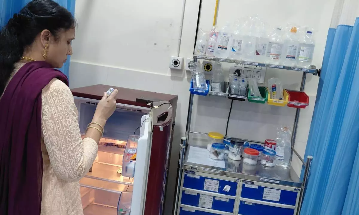 Expired Drugs, Lab Reagents Found At Govt Doctor’s Private Hospital In Sangareddy Expired Drugs, Lab Reagents Found At Govt Doctor’s Private Hospital In Sangareddy