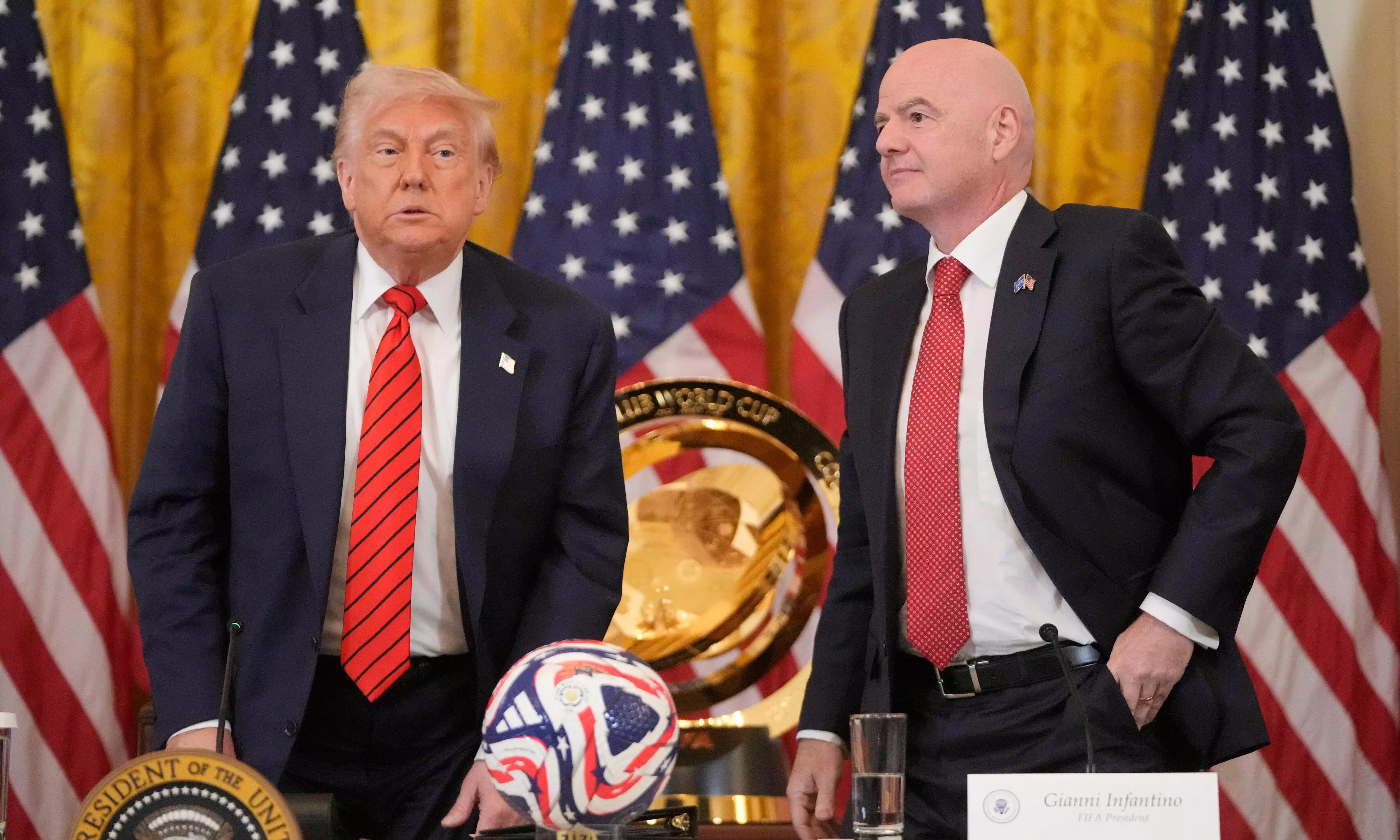 Trump Says Would Be Terrible Mistake To Replace FIFA President Infantino Trump Says Would Be Terrible Mistake To Replace FIFA President Infantino