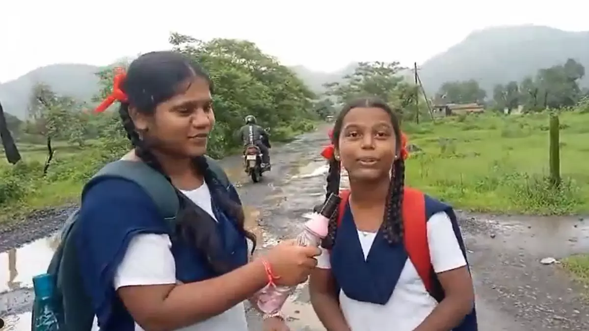 Pothole-Filled Road Gets Makeover After Viral Video By Schoolgirls Pothole-Filled Road Gets Makeover After Viral Video By Schoolgirls