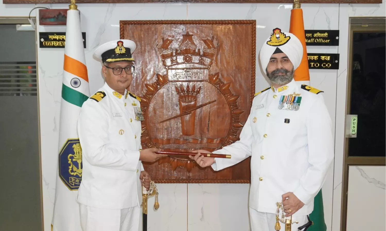 Commodore Dhody Takes Charge of INS Kalinga Commodore Dhody Takes Charge of INS Kalinga