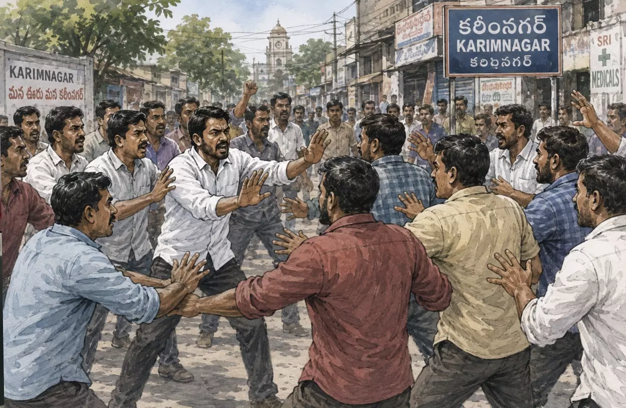Group Clash Incidents Increase In Karimnagar Group Clash Incidents Increase In Karimnagar