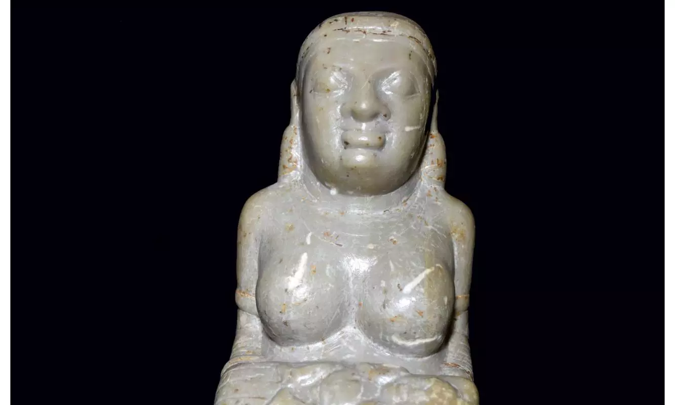 Rare Sculpture From Telangana Finds Place Global Antiquity Exhibition Rare Sculpture From Telangana Finds Place Global Antiquity Exhibition