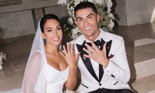 Cristiano Ronaldo And Georgina Rodriguez Tie The Knot After 10 Years Cristiano Ronaldo And Georgina Rodriguez Tie The Knot After 10 Years
