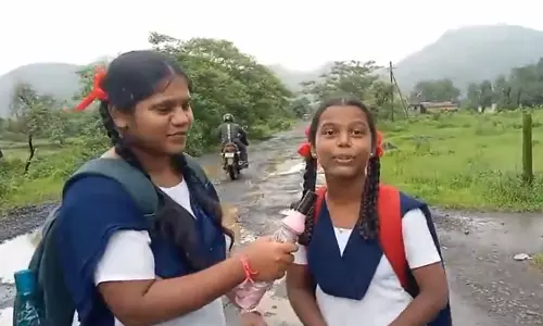 Pothole-Filled Road Gets Makeover After Viral Video By Schoolgirls