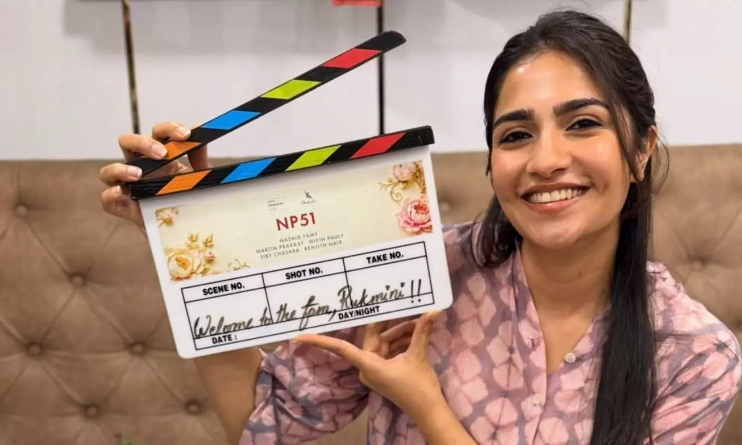 Rukmini Vasanth Marks Malayalam Debut With Nivin Pauly’s NP51 Rukmini Vasanth Marks Malayalam Debut With Nivin Pauly’s NP51