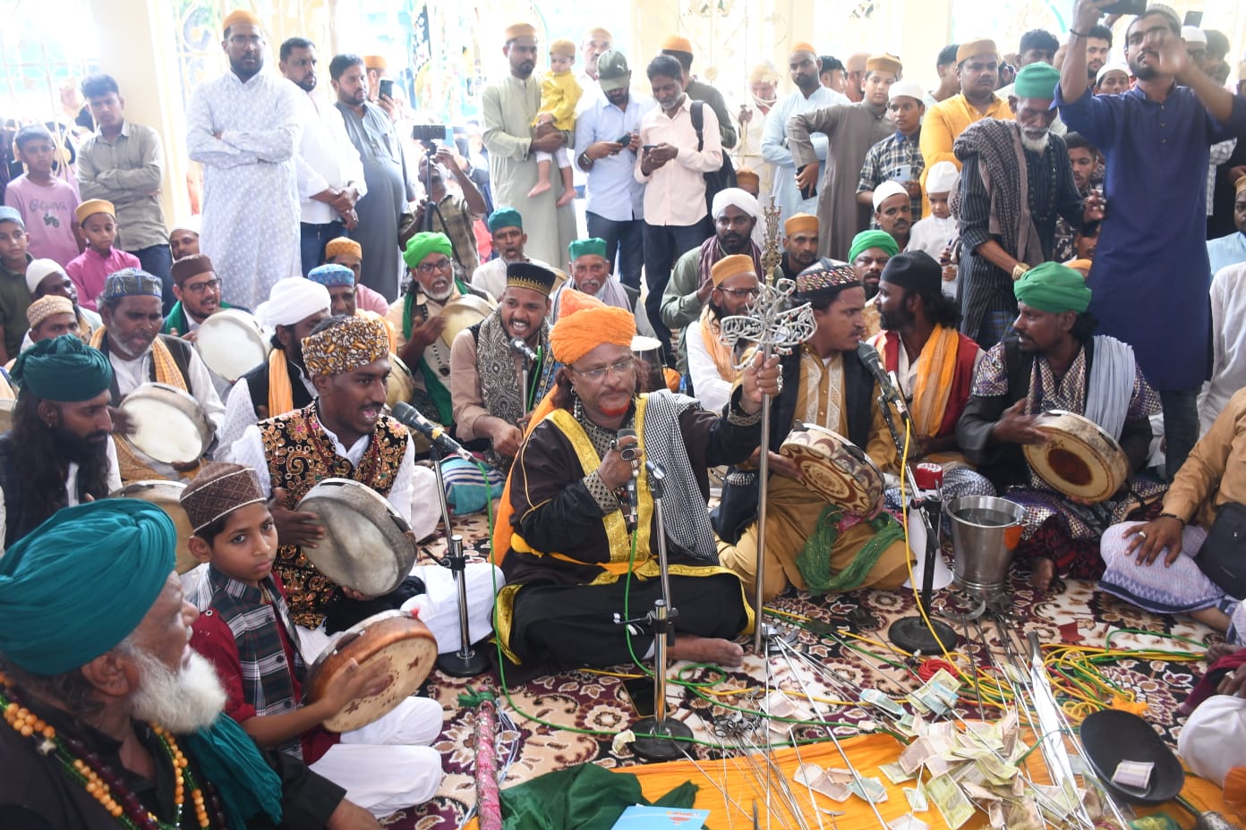 Telangana: Devotion Swells At Biabani Dargah As Spine-Chilling Rifayi Feats Mark Grand Finale Of Urs