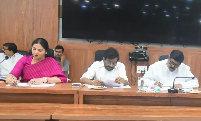 Nellore Officials Alert As District’s Second Paddy Crop Reaches Critical Stage Nellore Officials Alert As District’s Second Paddy Crop Reaches Critical Stage