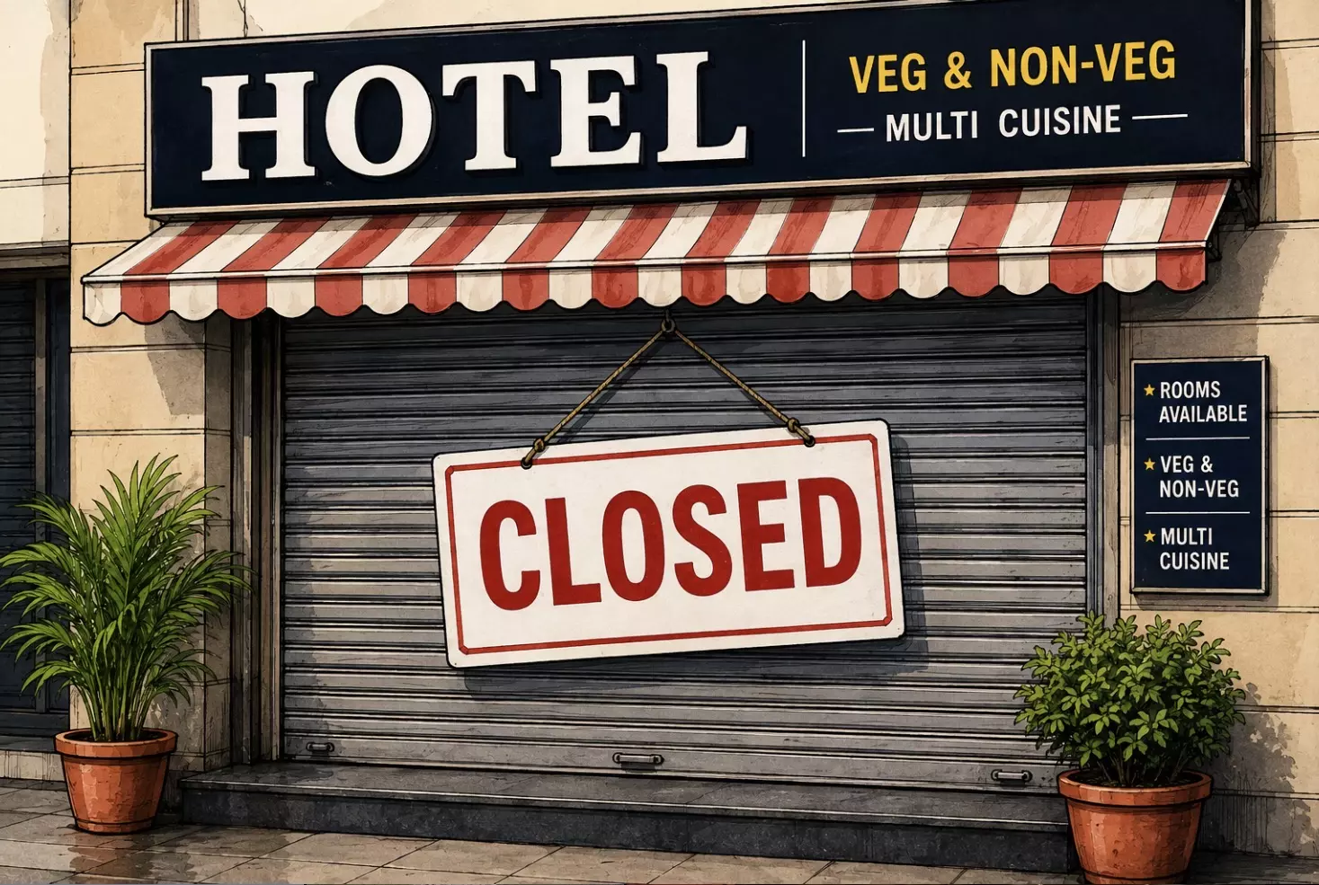 Hotel In Bengaluru’s MS Building Closed Over Unhygienic Conditions Hotel In Bengaluru’s MS Building Closed Over Unhygienic Conditions