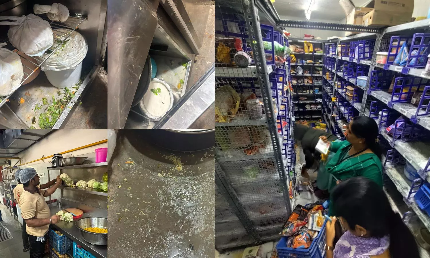 Food Safety Raids Expose Hygiene Violations in Hyderabad Food Safety Raids Expose Hygiene Violations in Hyderabad