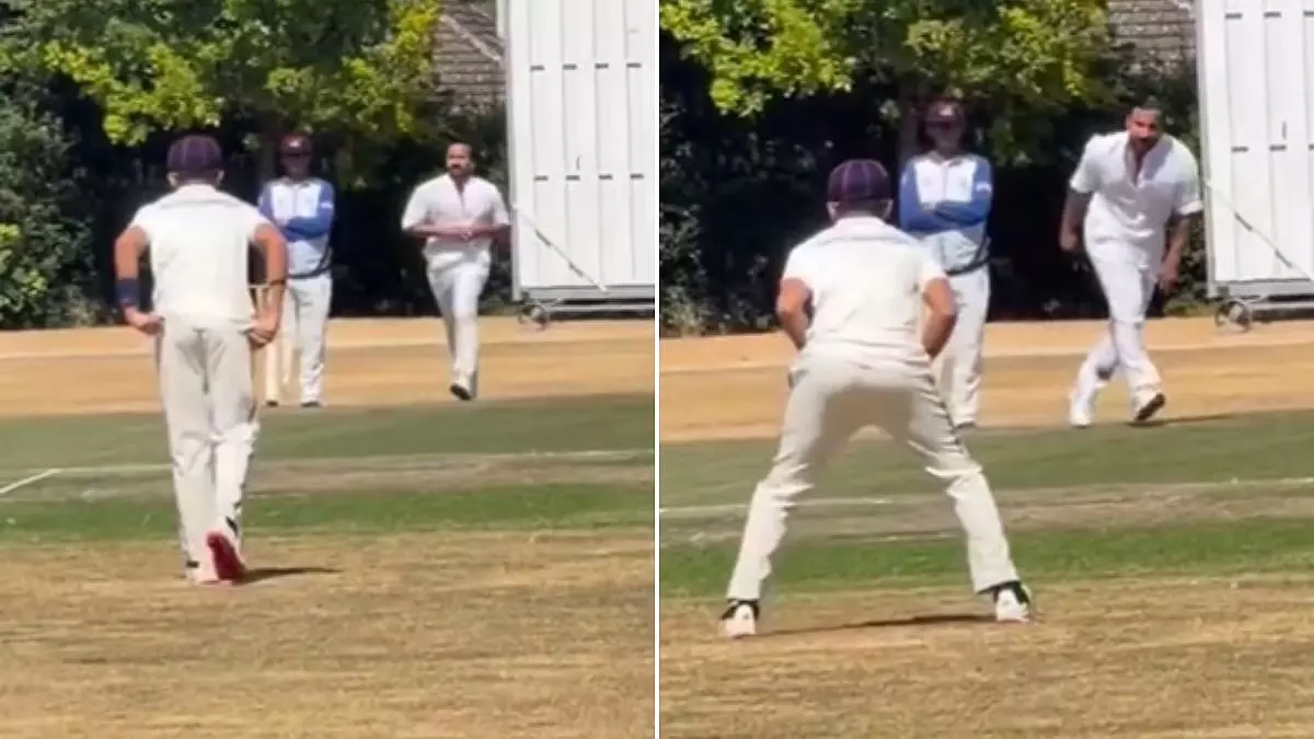 Viral Video: Saif Ali Khan Plays Cricket in London