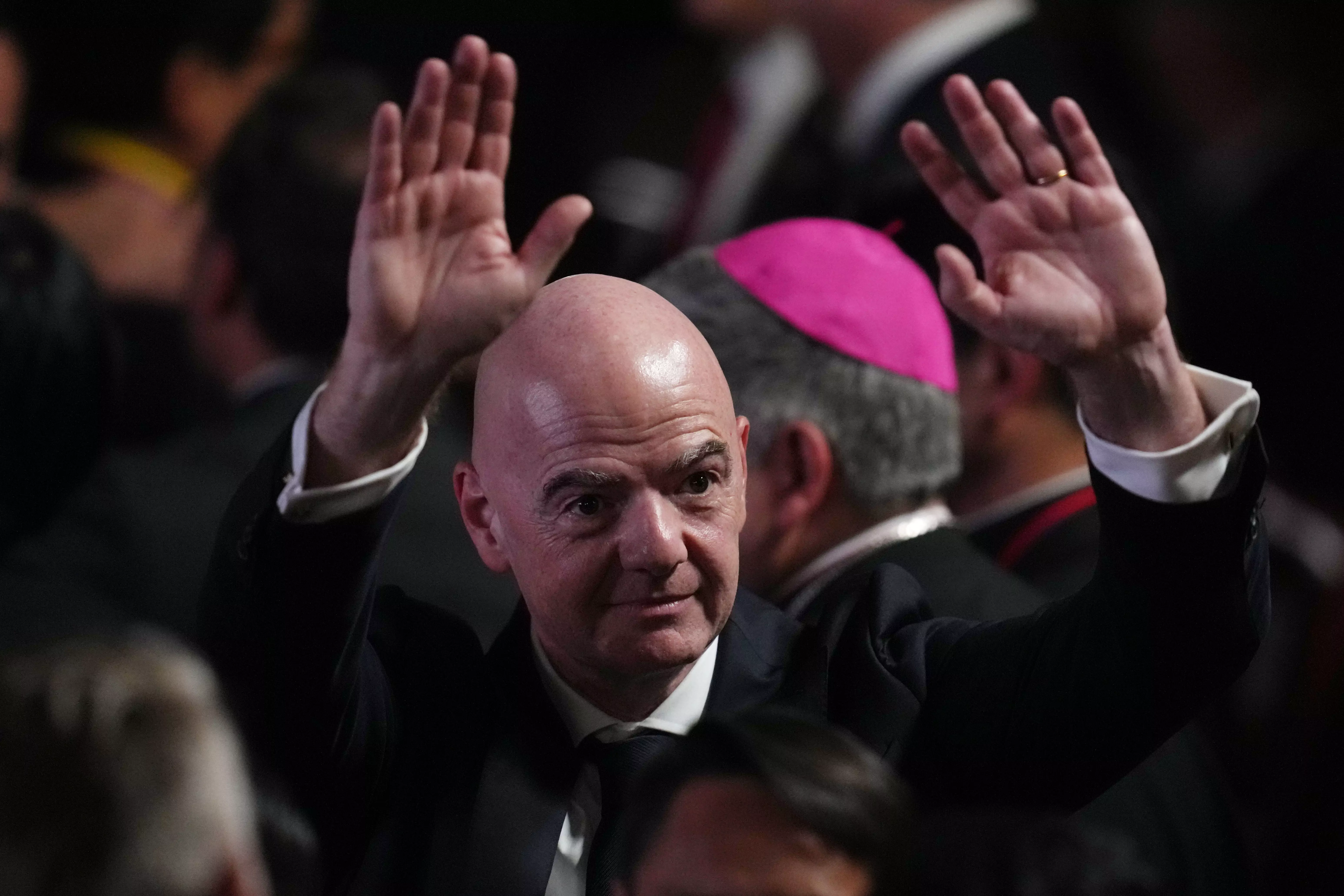 Infantino Receives Support From 6 Arab Federations Amid Revolt Over World Cup Plan Infantino Receives Support From 6 Arab Federations Amid Revolt Over World Cup Plan