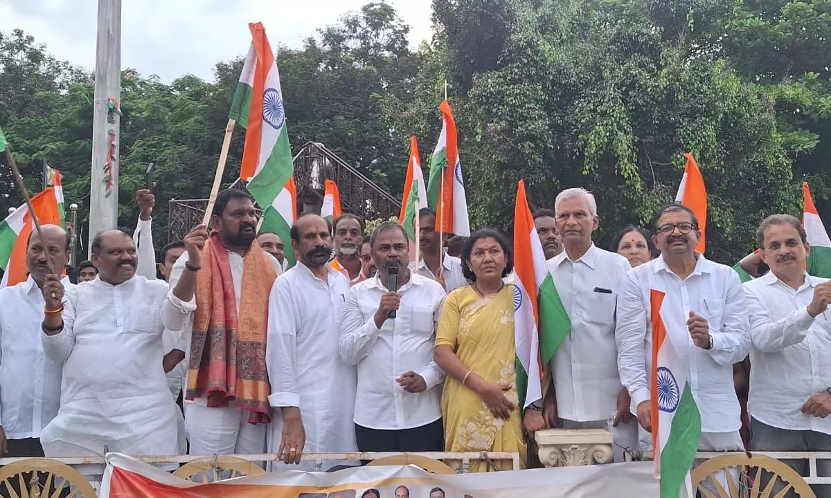 Hanamkonda Hosts Har Ghar Tiranga Rally Hanamkonda Hosts Har Ghar Tiranga Rally