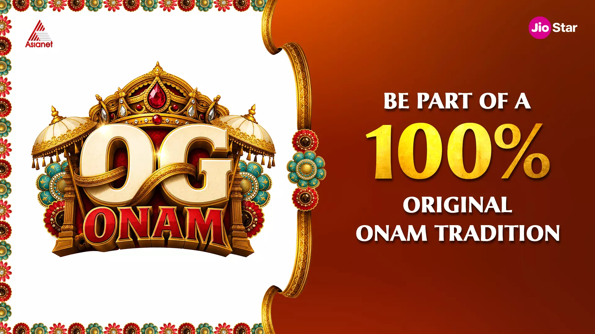 Asianet Unveils OG Onam – 10-Day Festive Entertainment Celebration Asianet Unveils OG Onam – 10-Day Festive Entertainment Celebration