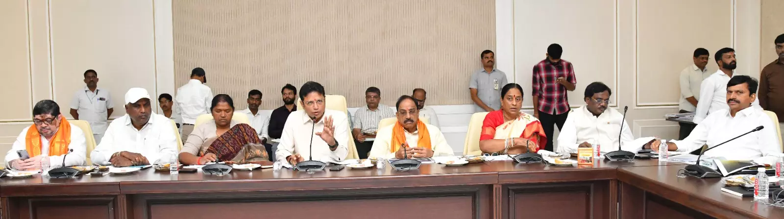 Godavari Pushkaralu Works to Begin in Sept: Sridhar Babu Godavari Pushkaralu Works to Begin in Sept: Sridhar Babu