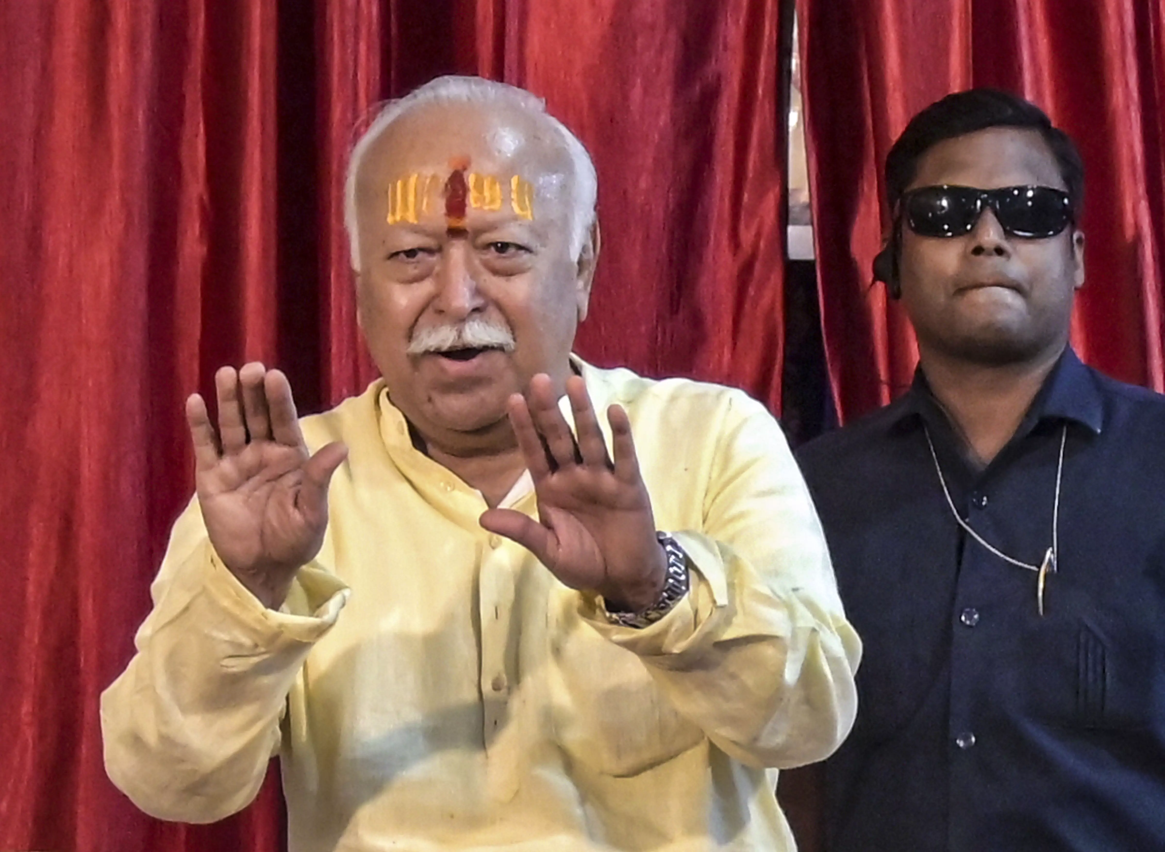 Top RSS Brass Led by Bhagwat To Meet in Vizag From August 16 Top RSS Brass Led by Bhagwat To Meet in Vizag From August 16