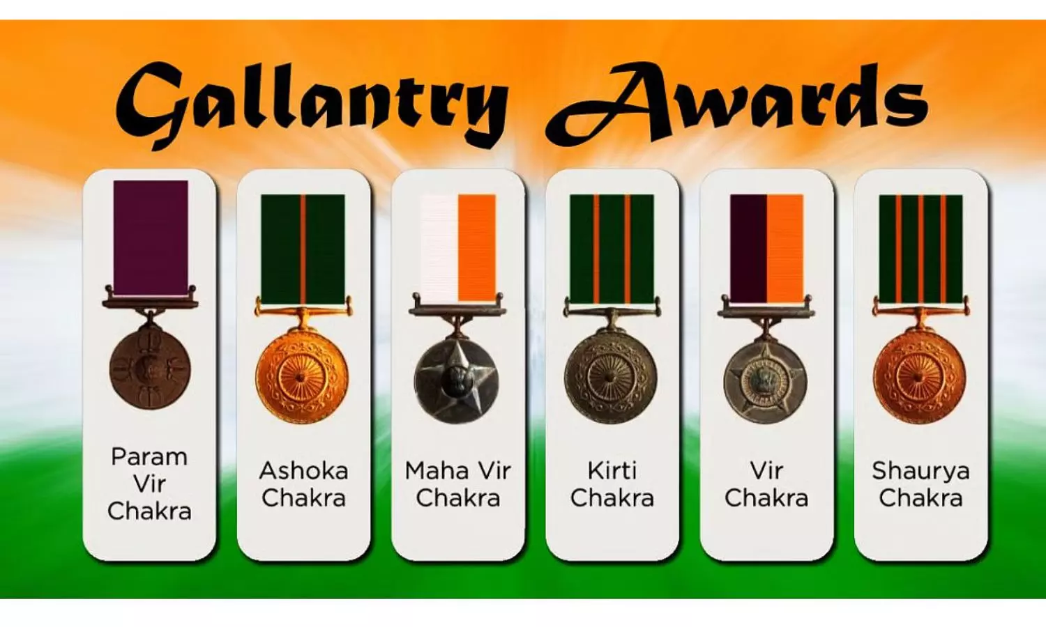 Centre Announces 301 Gallantry Medals Centre Announces 301 Gallantry Medals