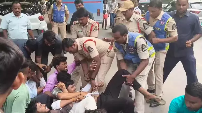 Nizam Students Held Over Hostel Food Protest Nizam Students Held Over Hostel Food Protest