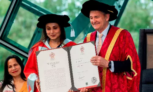 Rani Mukerji Gets Honorary Doctorate from La Trobe University, IFFM Honor Rani Mukerji Gets Honorary Doctorate from La Trobe University, IFFM Honor