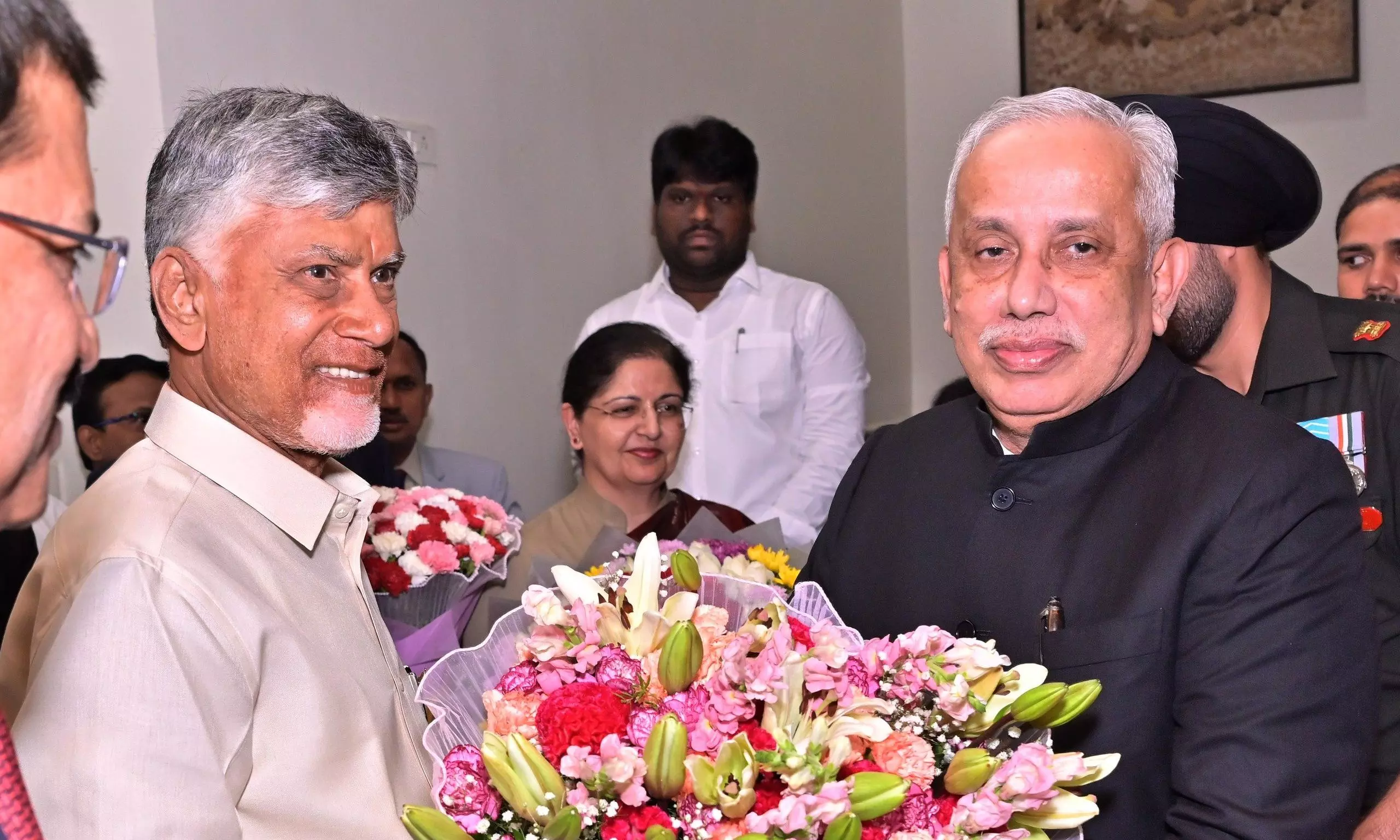 Governor Hosts ‘At Home’ Reception at Lok Bhavan Governor Hosts ‘At Home’ Reception at Lok Bhavan