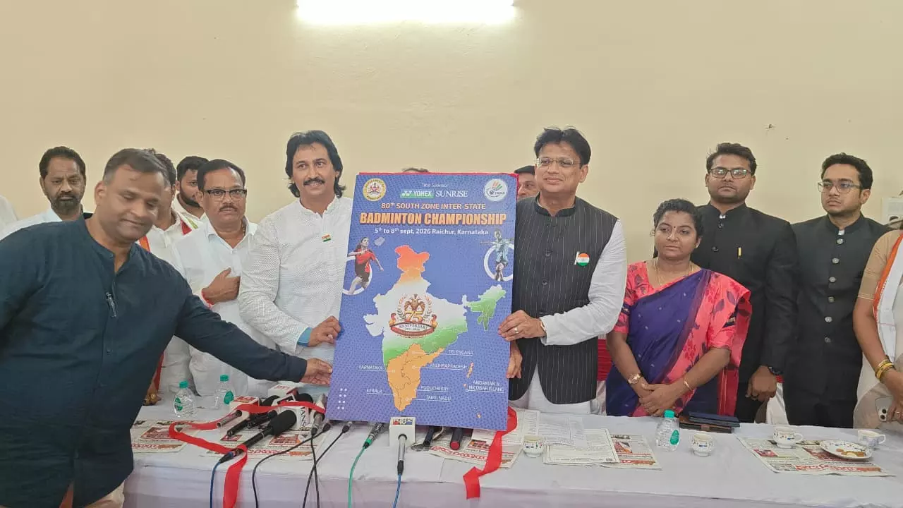 Karnataka: Raichur To Host South India Badminton Tournament From Sept 5 Karnataka: Raichur To Host South India Badminton Tournament From Sept 5