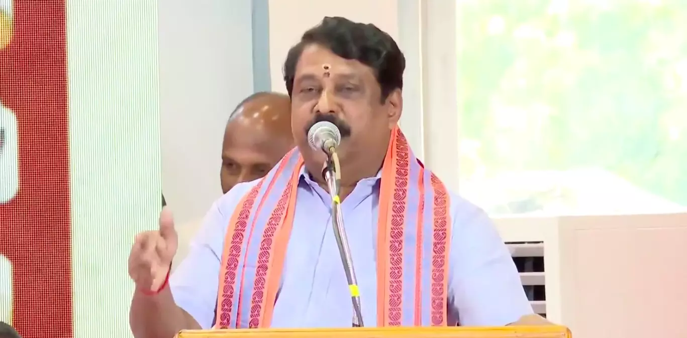 BJP State Chief Puts His Foot in His Mouth BJP State Chief Puts His Foot in His Mouth