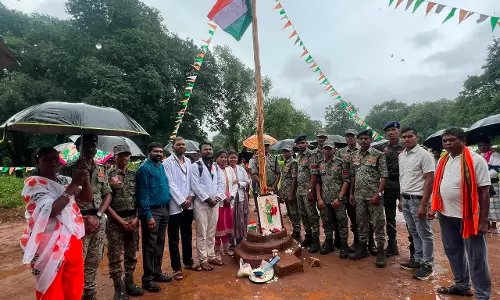 Raipur: Tricolour Reaches 92 Abujhmad Villages For First Time Since Independence Raipur: Tricolour Reaches 92 Abujhmad Villages For First Time Since Independence