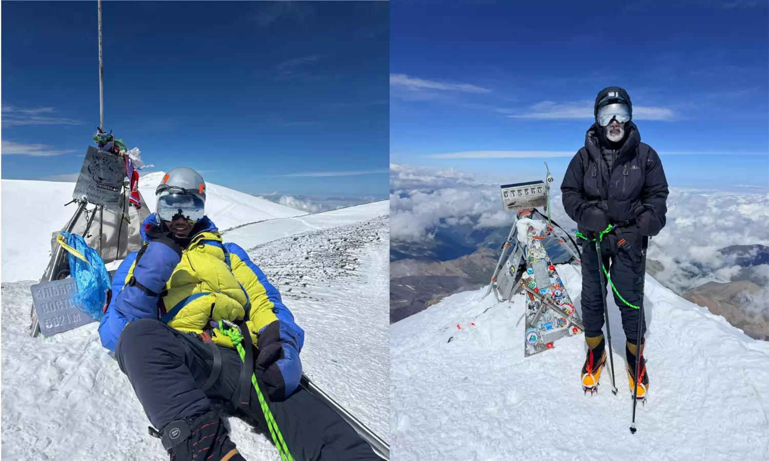 72-Year-Old Rao Scales 5,642m Elbrus With 17-Year-Old Grandson, Eyes 7 Summits 72-Year-Old Rao Scales 5,642m Elbrus With 17-Year-Old Grandson, Eyes 7 Summits