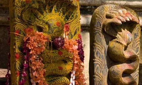 Devotees Throng Temples Across Warangal Tricity For Naga Panchami