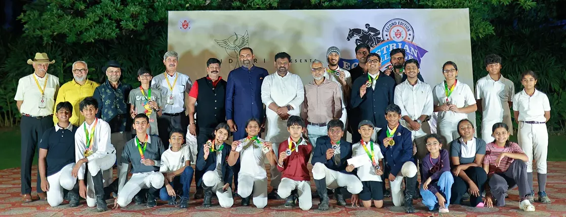 Ananya, Dhruva, Arnav Top Equestrian Challenge Ananya, Dhruva, Arnav Top Equestrian Challenge