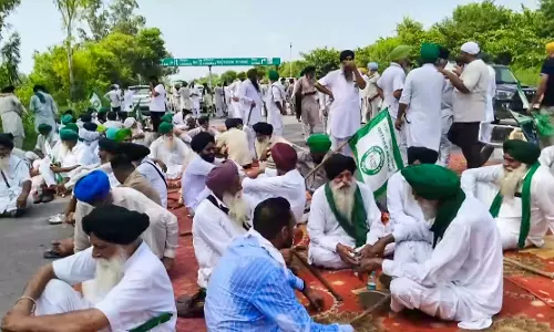 Farmers Urge Modi, Haryana Govt to Allow Peaceful Delhi March Farmers Urge Modi, Haryana Govt to Allow Peaceful Delhi March