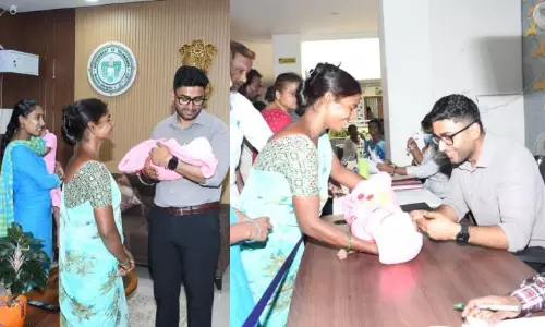 Khammam Couple Asks Municipal Commissioner to Name Baby After Surgery Help