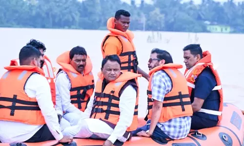Majhi Visits Flood-Hit Jajpur As 242 Villages Remain Marooned; Relief Operations Intensified