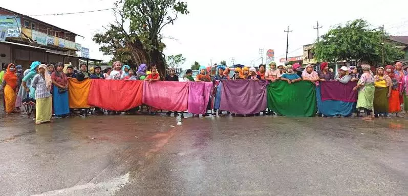 48-hour Manipur Bandh Disrupts Normal Life 48-hour Manipur Bandh Disrupts Normal Life