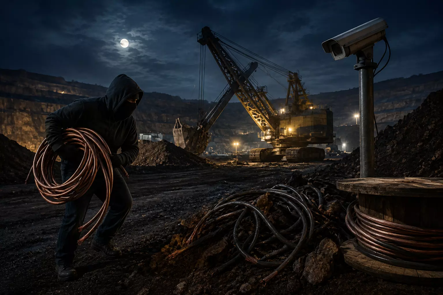 Scrap Theft Incidents Increasing in Singareni Scrap Theft Incidents Increasing in Singareni