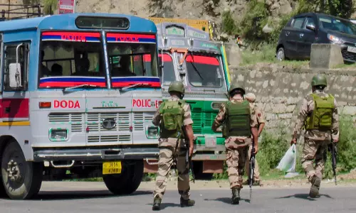 J&K: Security Forces Launch Searches in Udhampur, Reasi, Kathua J&K: Security Forces Launch Searches in Udhampur, Reasi, Kathua