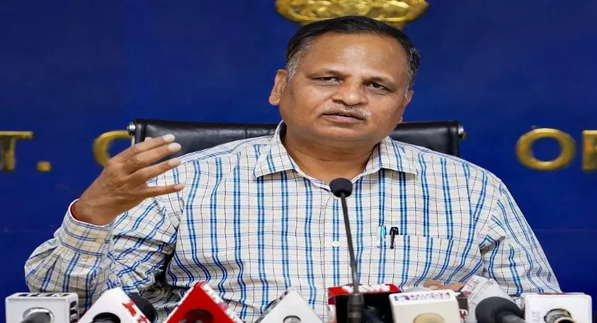 Former Delhi Minister Satyendar Jain Produced in Court in DJB Corruption Case Former Delhi Minister Satyendar Jain Produced in Court in DJB Corruption Case