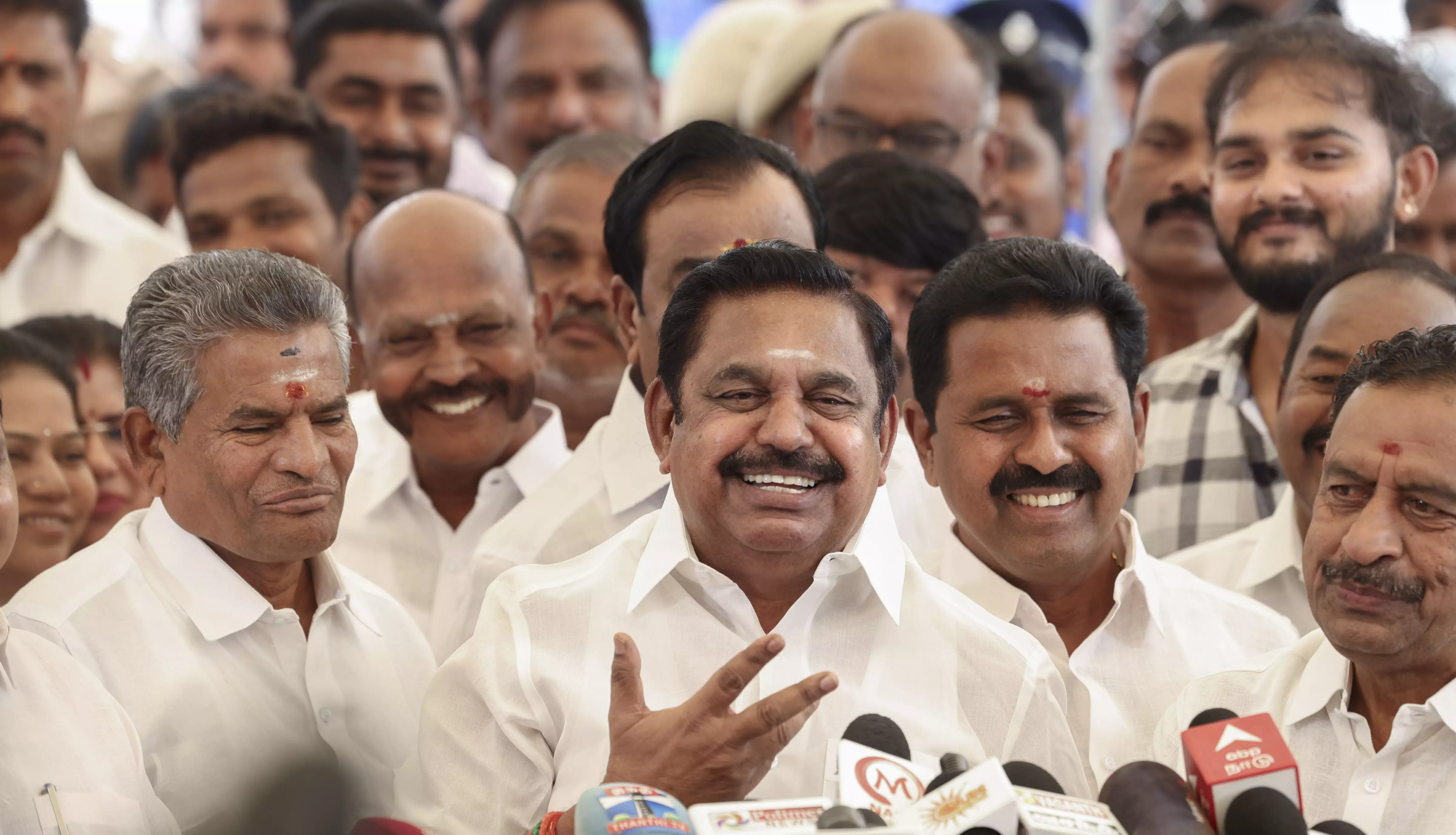 Aiadmk Stages a Walkout From TN Assembly Aiadmk Stages a Walkout From TN Assembly