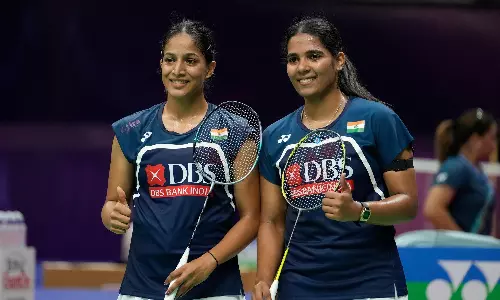 Gayatri Gopichand, Treesa Jolly Celebrate Arjuna Award Nomination
