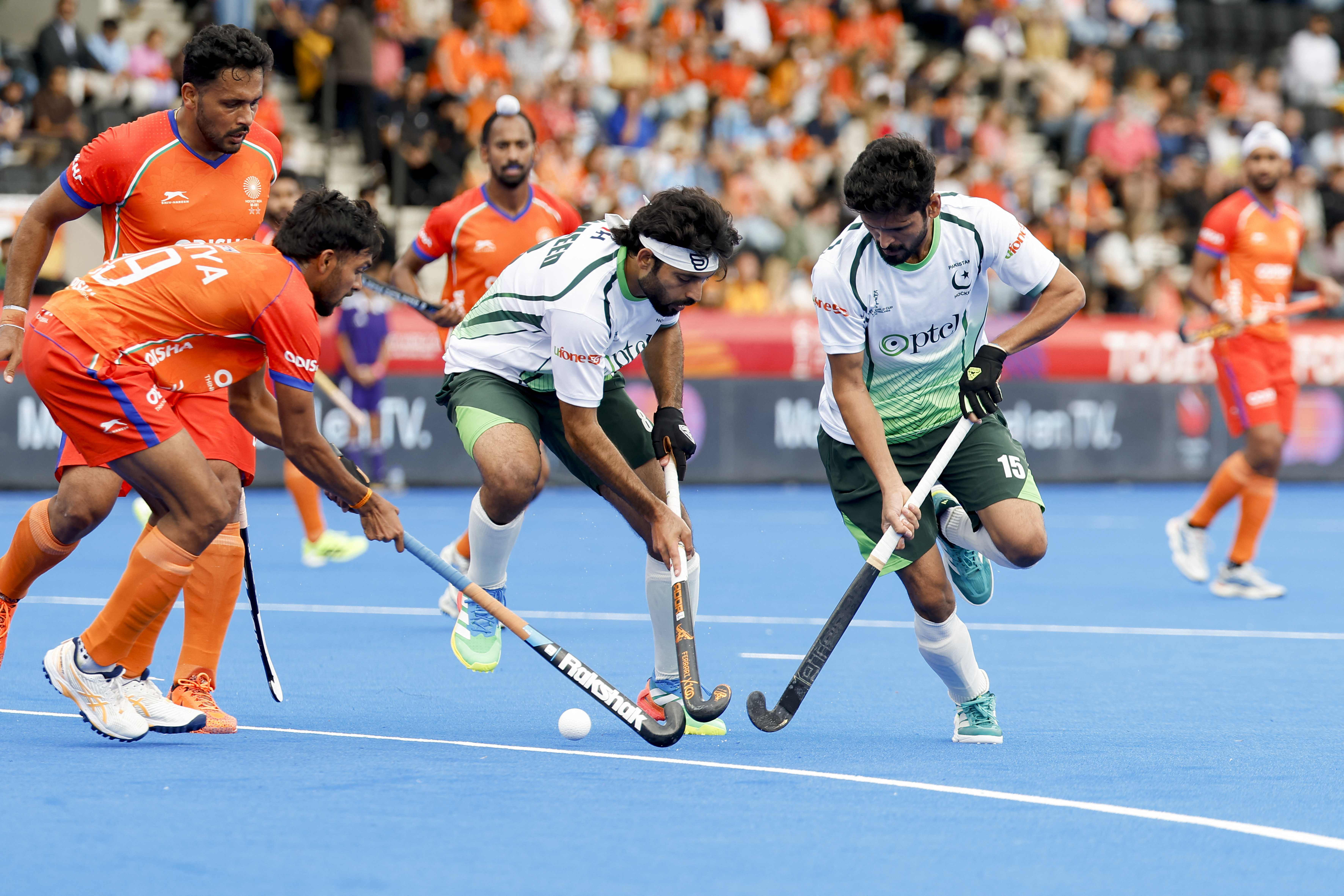 India Beat Pakistan 5-3 in Men's Hockey World Cup