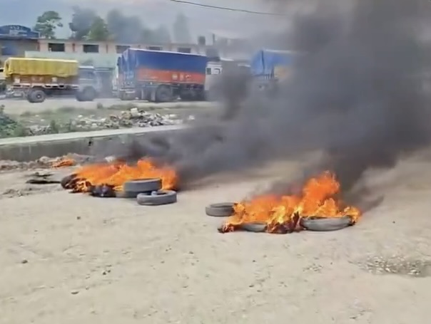 7 Injured As Protest Over Killing of Naga Civilians Turns Violent in Imphal West